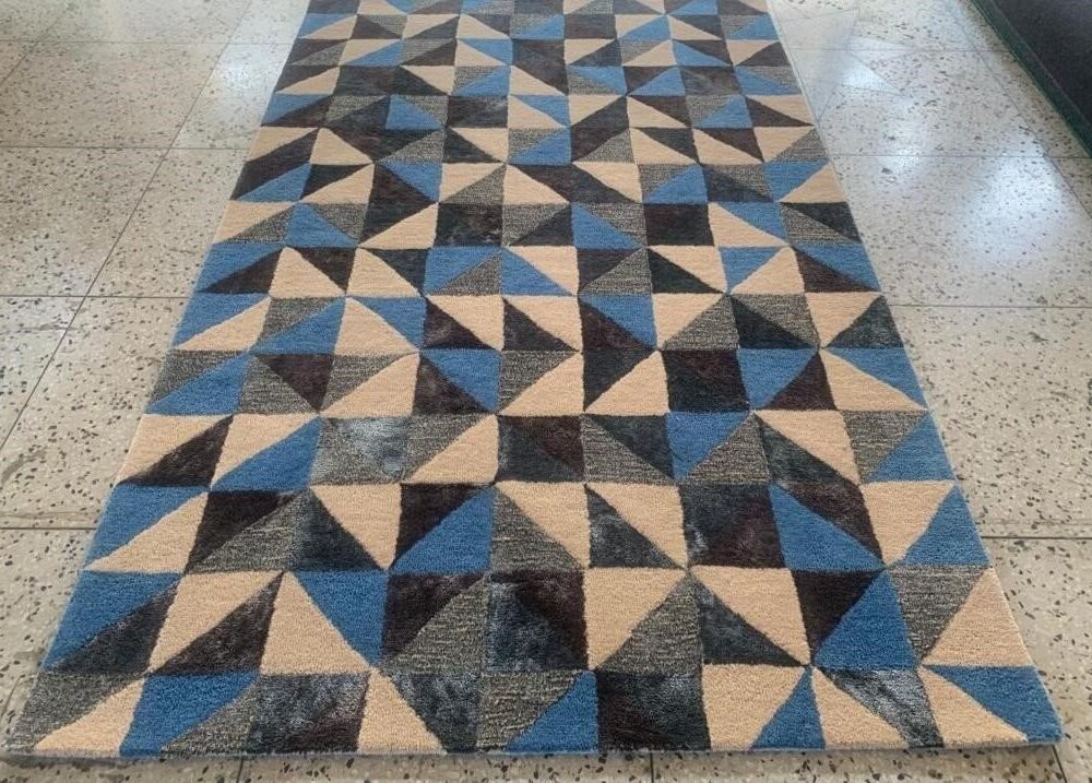 Hand Tufted Rugs (New Zealand Wool +Silk)