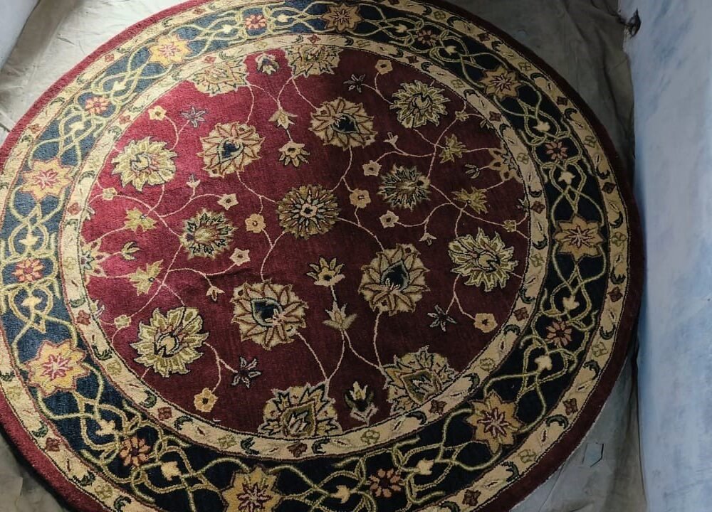 17171717.jpg Hand Tufted Rugs (New Zealand Wool) 8*8 in Size