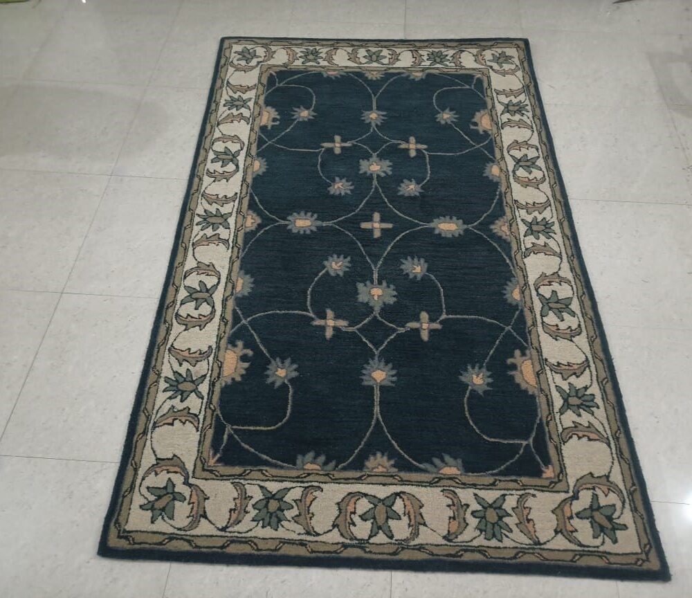 34345555.jpg Hand Tufted Rugs (New Zealand Wool) 5*8 in Size