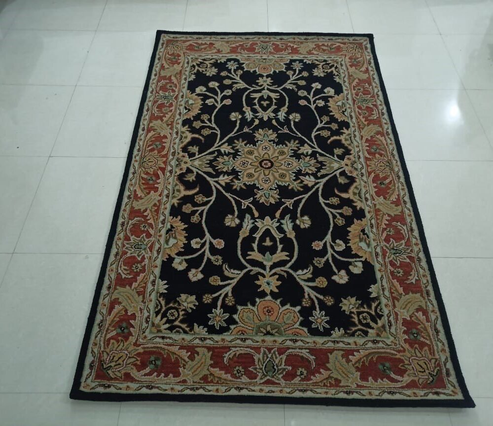 454545.jpg Hand Tufted Rugs (New Zealand Wool) 5*8 in Size