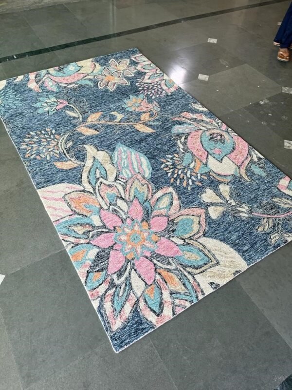 65656577.jpg Hand Tufted Rugs (New Zealand Wool) 5*8 in Size