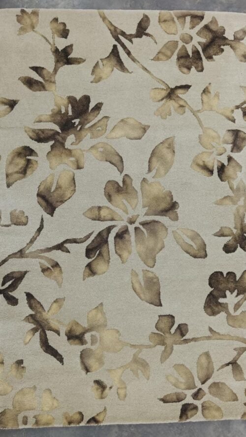 666.jpg Hand Tufted Rugs (Blended Wool) 4*6 in Size