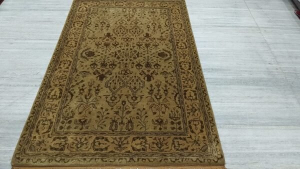 Vaamsa Sand-Brown Heritage Rug