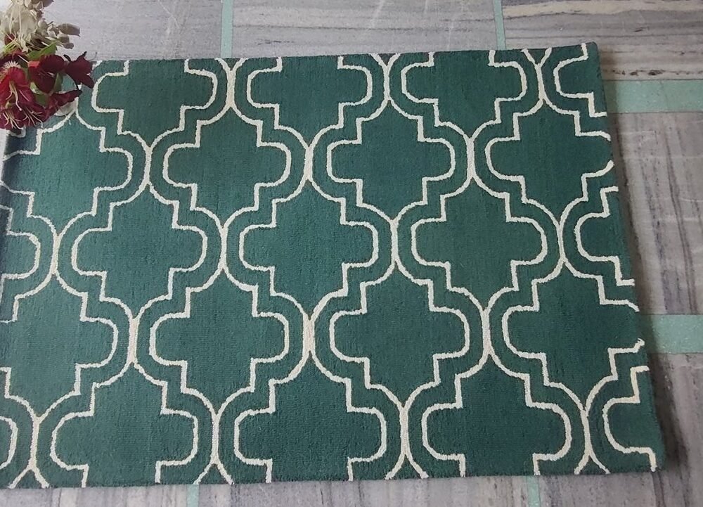 aaaaaaaaaaa.jpg Hand Tufted Rugs (Blended Wool) 4*6 in Size