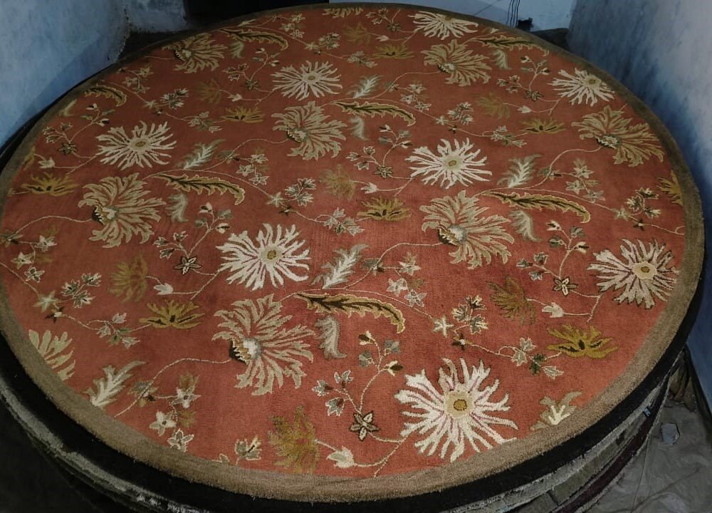 aaaaaaaaaaaa.jpg Hand Tufted Rugs (New Zealand Wool) 8*8 in Size