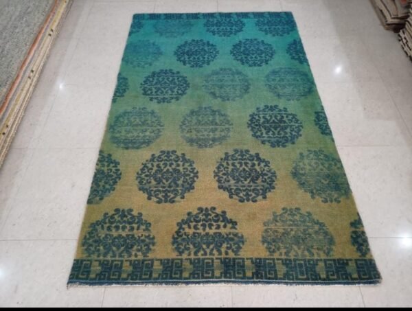 Neelprakash Medallion Ombre Rug