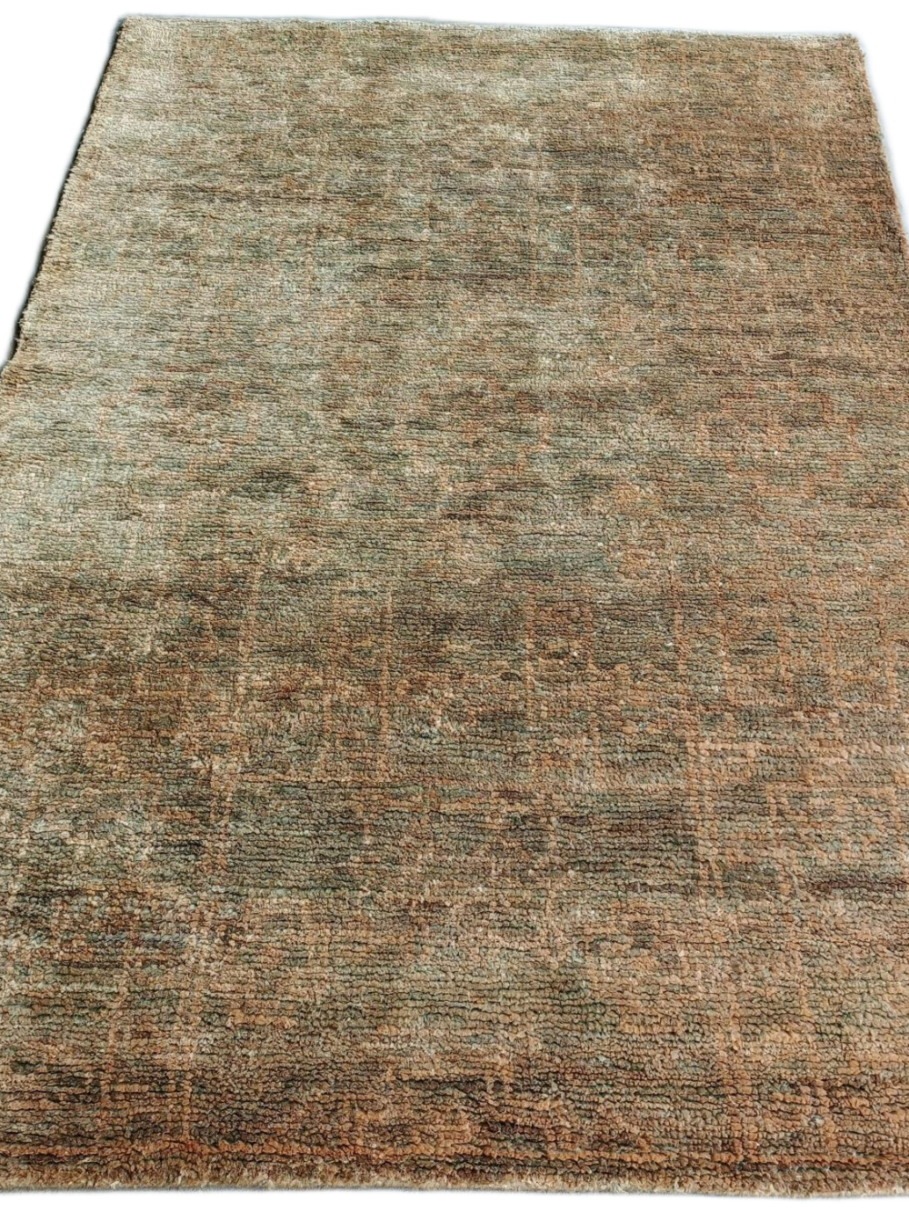 MridGhan Patina Jute Hand-Knotted Rug