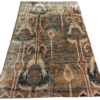 Vasanti Rust-Ikat Jute Hand-Knotted Rug