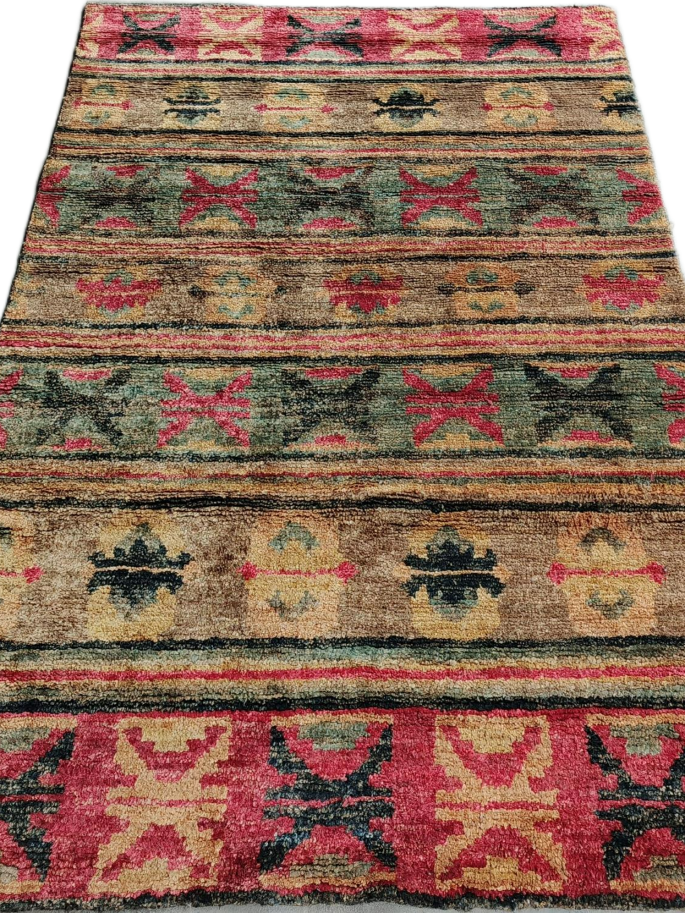 RVC-148_ (2) SuryaBandh Tribal Jute Hand-Knotted Rug