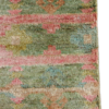 GulaabiVan Striped Tribal Jute Hand-Knotted Rug