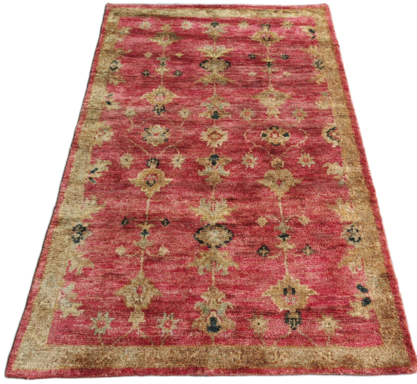 RVC-157_ (2) Gulab-Zari Hand Knotted Jute Rug