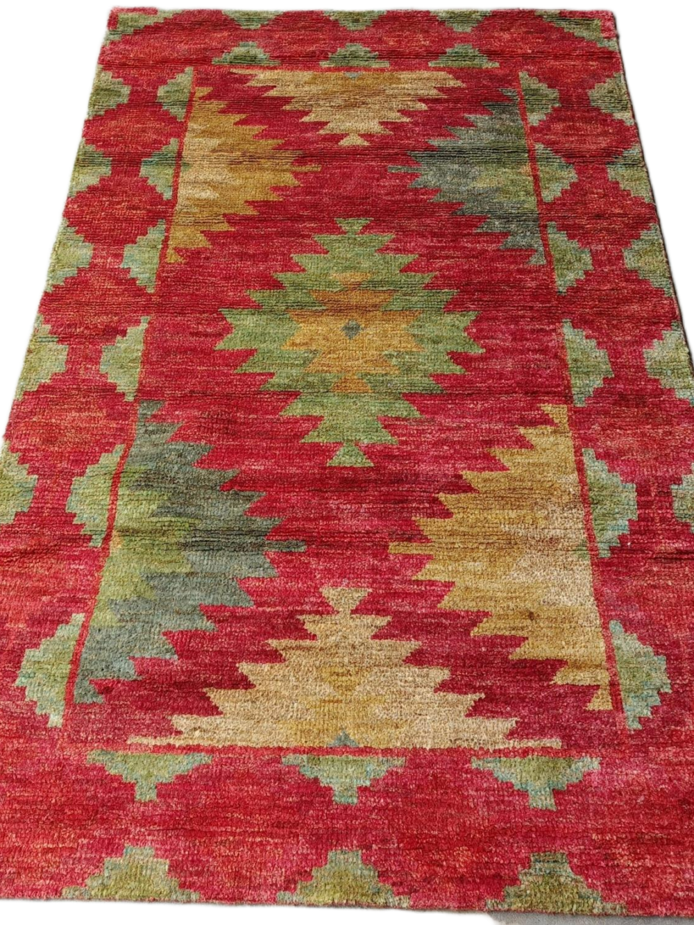 Panchrang Nava Hand Knotted Jute Rug