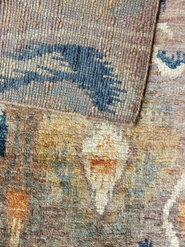 RVC-160_ (1) Ritu-Dhara Ikat Jute Hand Knotted Jute Rug