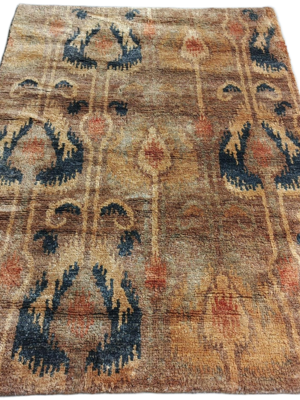 Anaya Ikat Jute Jute Hand-Knotted Rug