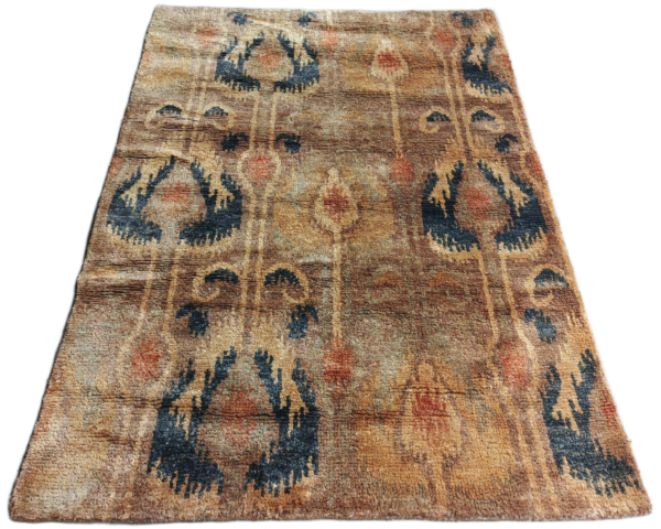 RVC-162_ (2) Anaya Ikat Jute Jute Hand-Knotted Rug