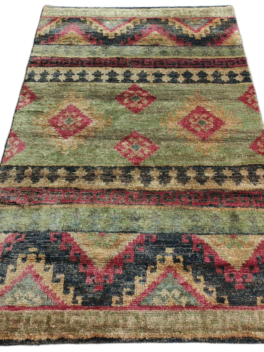 Aranya Tribal Hand-Knotted Jute Rug