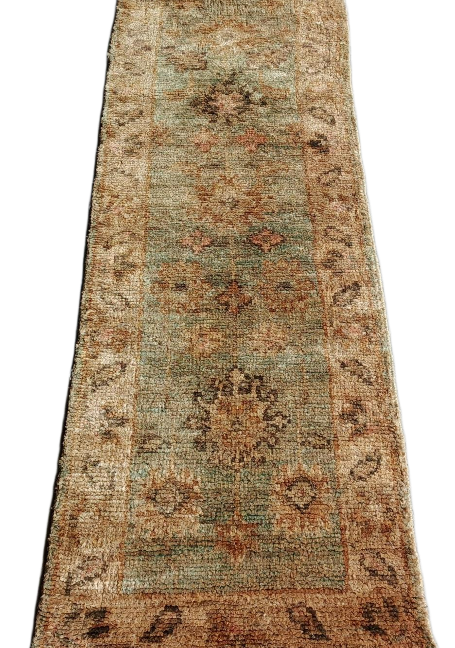 Neerja Pastel Medallion Hand-Knotted Jute Rug