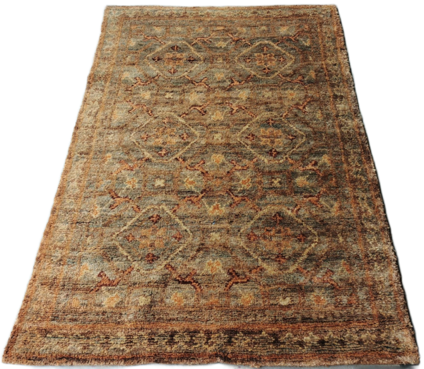 Rangavali Jute Hand-Knotted Rug