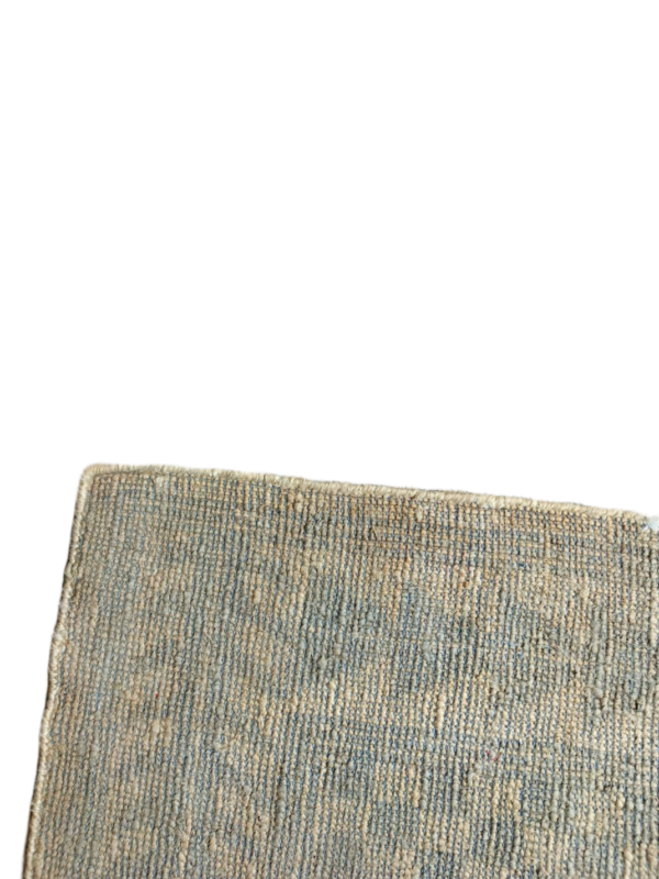 RVC-182_ (1) Virasat Checkered Tribal Hand-Knotted Jute Rug