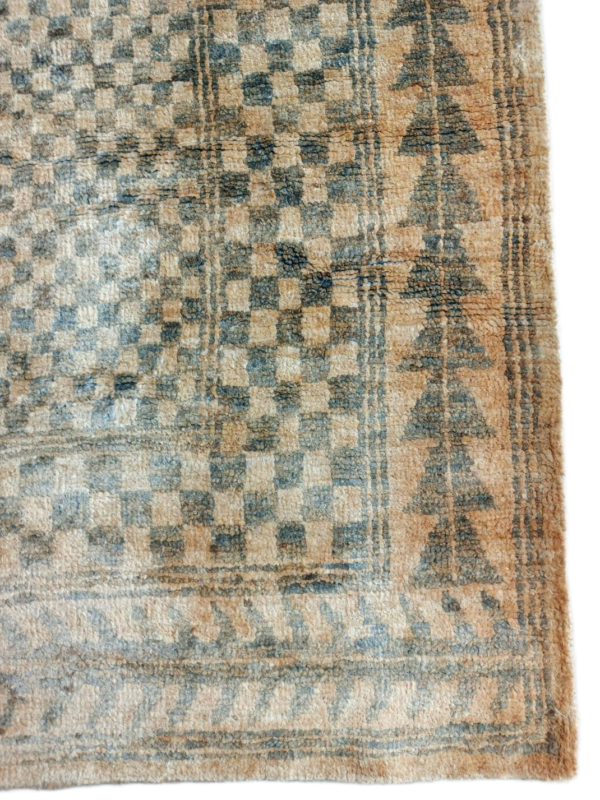 RVC-182_ (3) Virasat Checkered Tribal Hand-Knotted Jute Rug