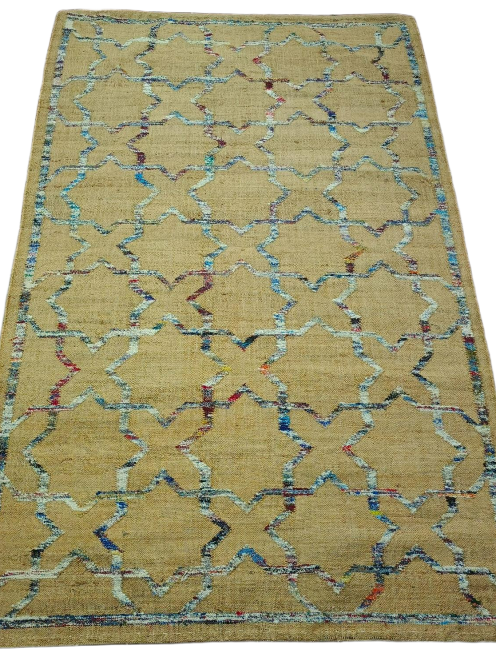 RVC-193_ (1) Maru Rangrekha Jute Dhurrie