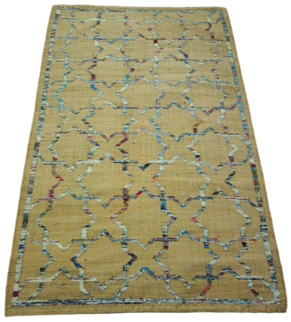 RVC-193_ (1) Maru Rangrekha Jute Dhurrie