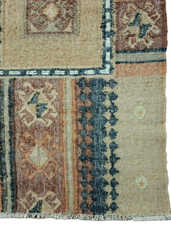 RVC-197_ (2) Ghanavat Chitralekha Jute Dhurrie