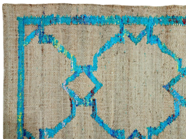 RVC-199_ (2) Neela Jharna Jute Dhurrie