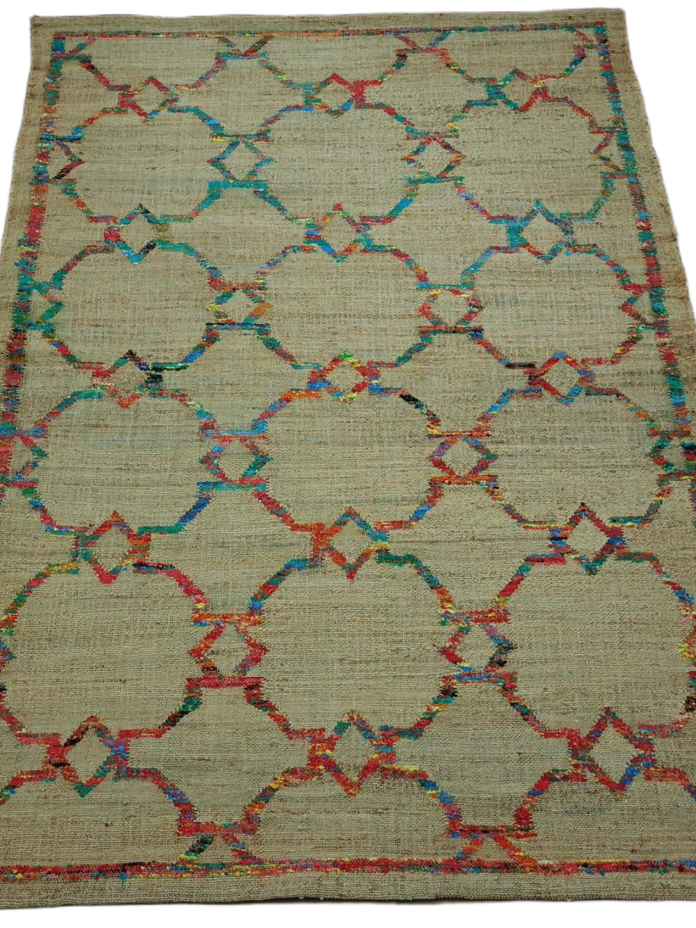 RVC-202_ (1) Rangtara Jute Dhurrie