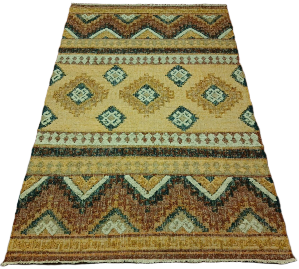 RVC-207_ (1) Kridang Parvat Jute Dhurrie