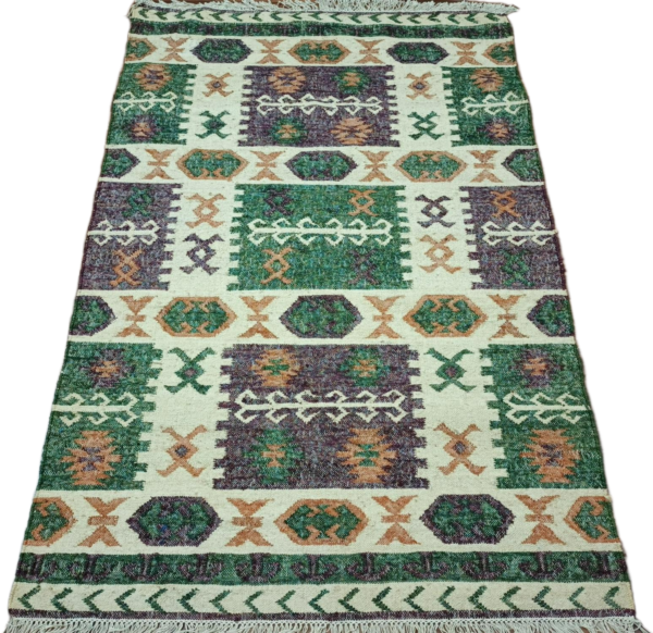 RVC-213_ (1) Aranya Chakra Jute Dhurrie