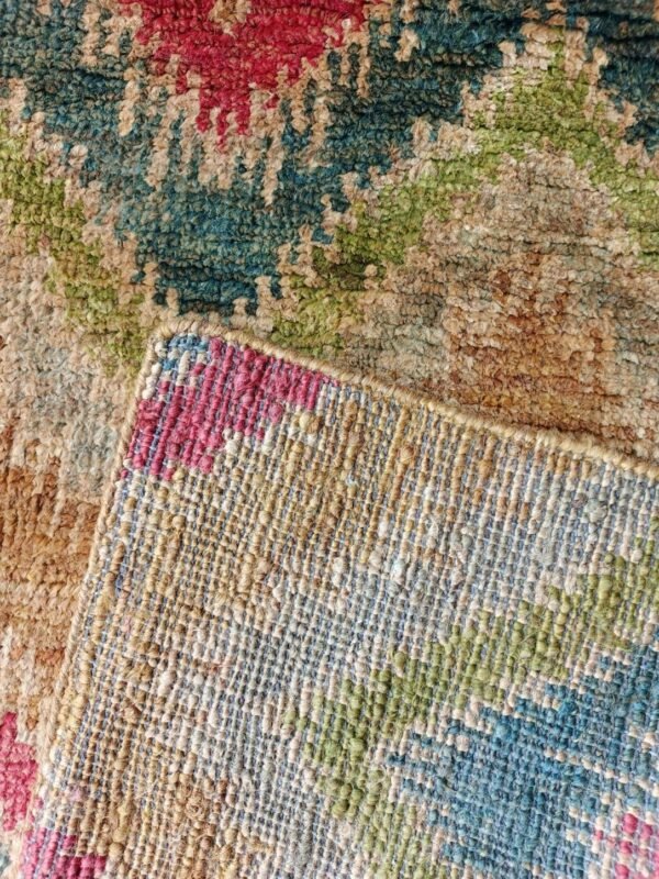 india Rugs Jute Handknotted.pdf-image-002 Vanyarekha Hand-Knotted Jute Chevron Rug