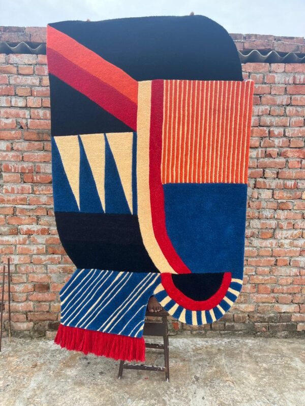 1 Modular Totem Hand-Tufted Rugs