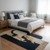 Abstract Runner Form Hand-Tufted Rugs