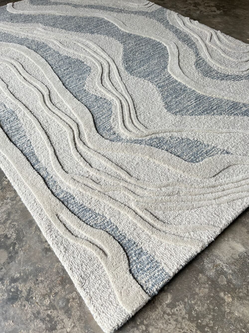 FlowContour Relief Hand-Tufted Rugs