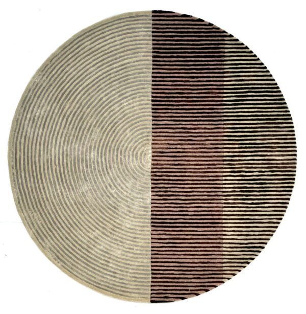 Halo Divide Hand-Tufted Rug