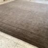 Umber Texture Hand-Knotted Rug