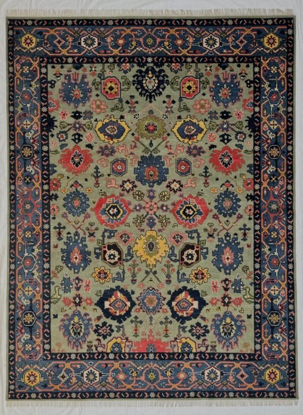 18 Gulzar Garden Hand-Knotted Rug