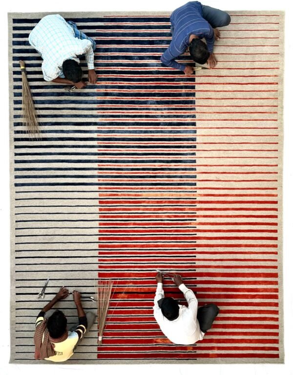 2 Linear Drift Hand-Tufted Rug