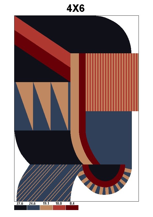 50 (0) Modular Totem Hand-Tufted Rugs