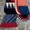 50 (4) Modular Totem Hand-Tufted Rugs