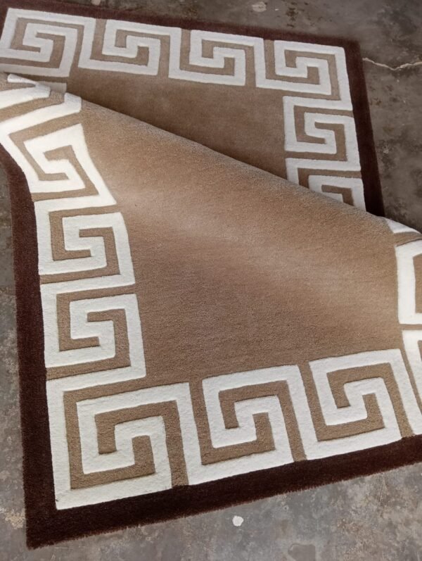 54 (3) Meander Frame Hand-Tufted Rugs