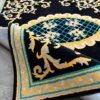 Ornate Crest Panel Hand-Tufted Rugs