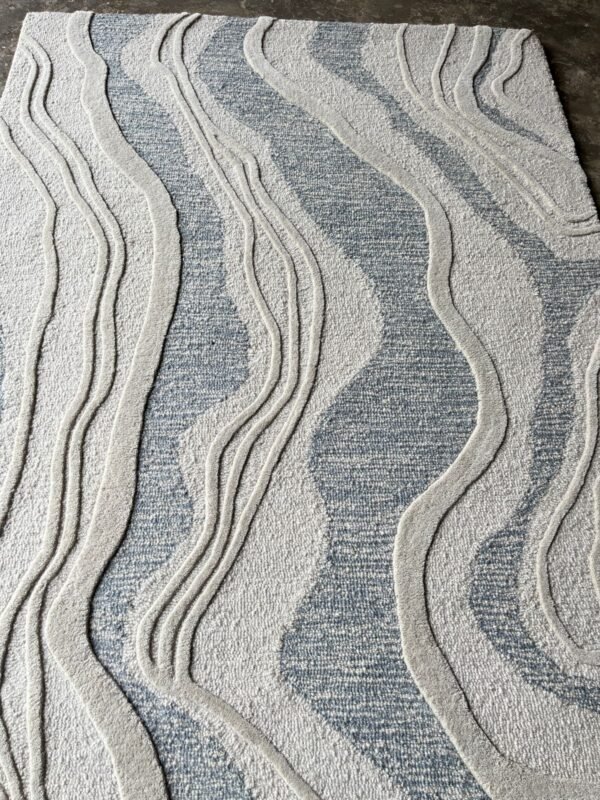 FlowContour Relief Hand-Tufted Rugs