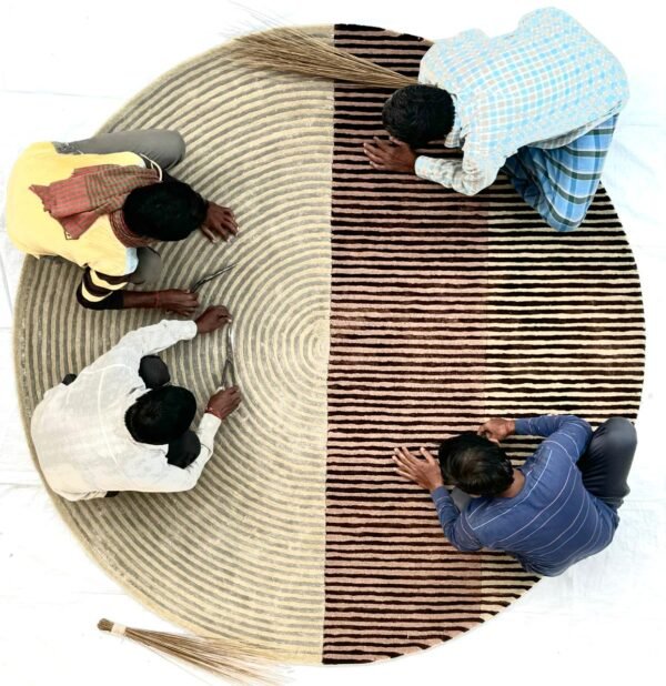 Halo Divide Hand-Tufted Rug