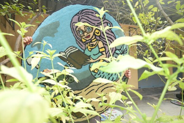 DSC_8896 MERMAID STYLE HAND TUFTED