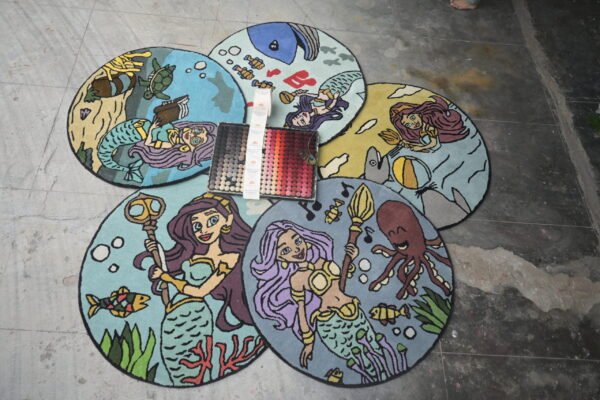 DSC_8942 MERMAID STYLE HAND TUFTED